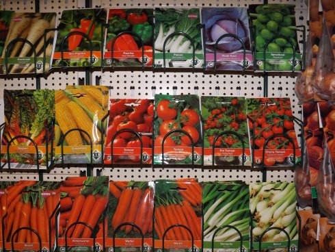 Verkoop van zaden en plantgoed