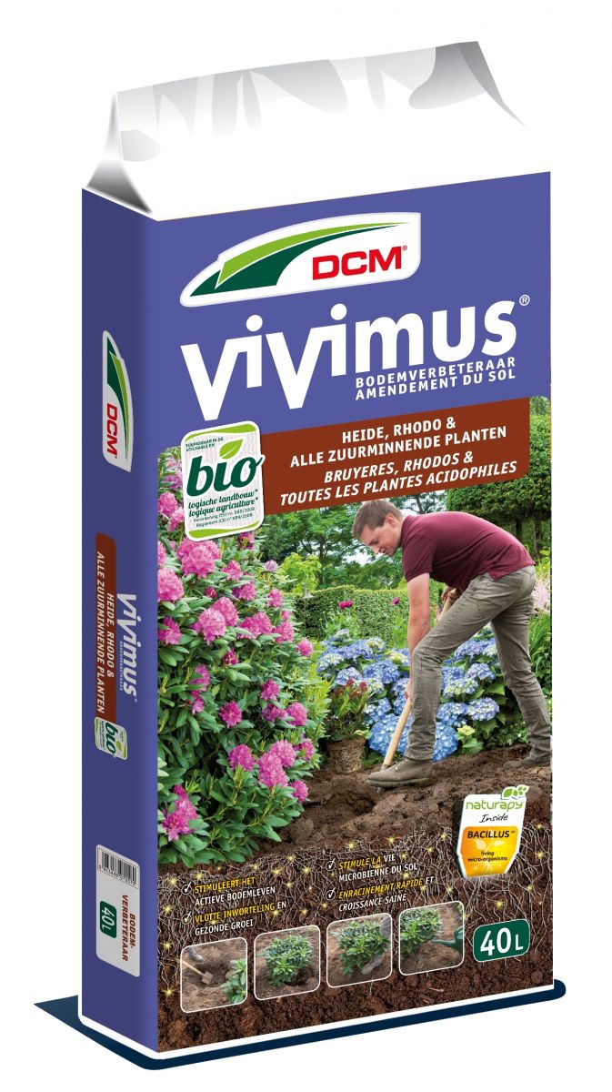 DCM Vivimus Heide, Rhodo & Zuurminnende planten 40 Ltr